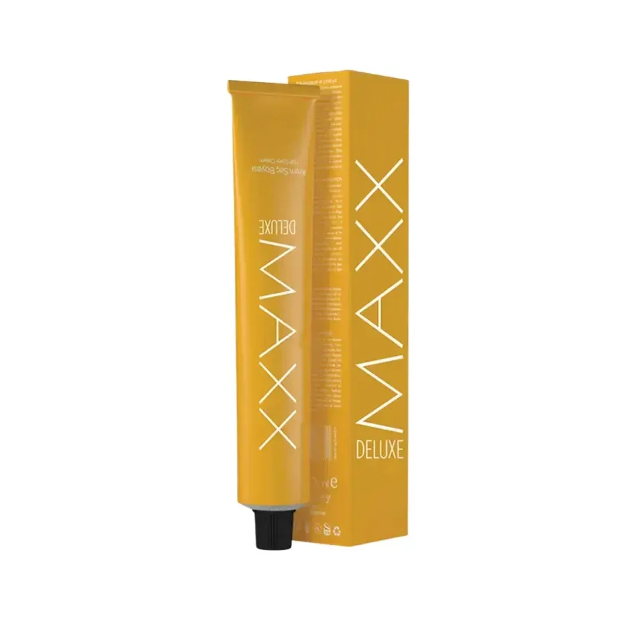 Maxx Deluxe Profesyonel 6/3 Koyu Kumral Dore Saç Boyası 60 Ml